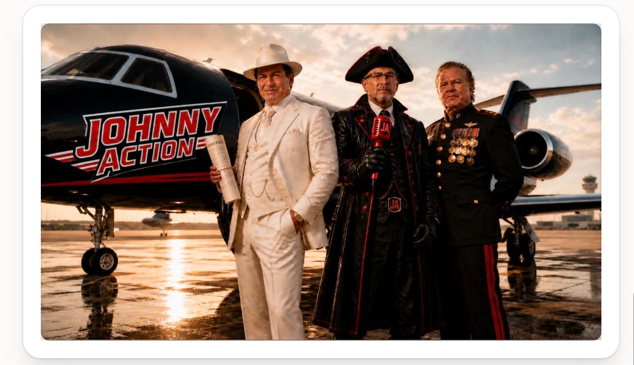 The Colonel heading back to Southern California Action Army Headquarters
